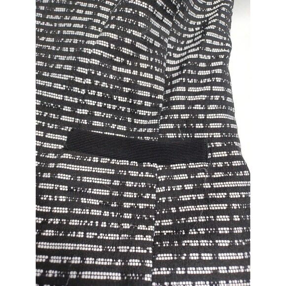 JM Studio by John Meyer Sz 18 Blue White  Long Cardigan Blazer Jacket - Picture 6 of 9